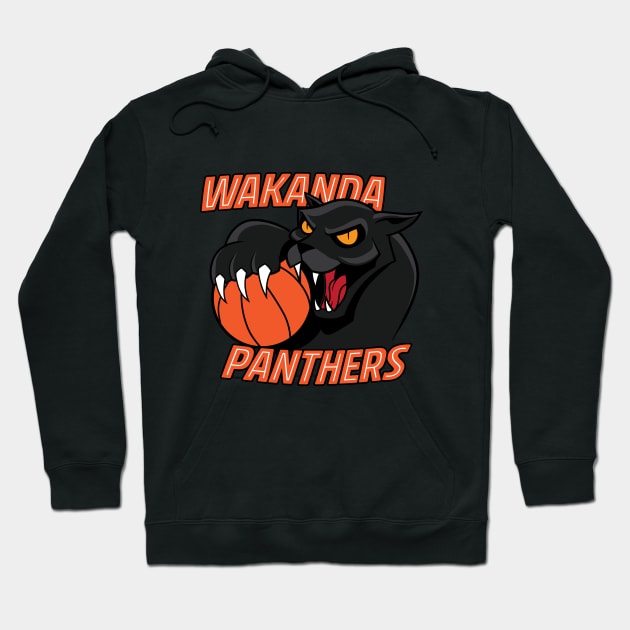 Wakanda Panthers Hoodie by MustardSoda